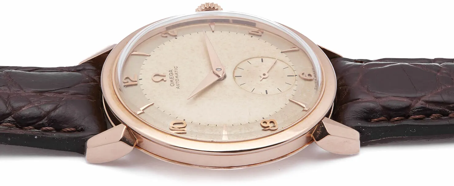 Omega 2841 35mm Oro rosa 18kt Champagne 1