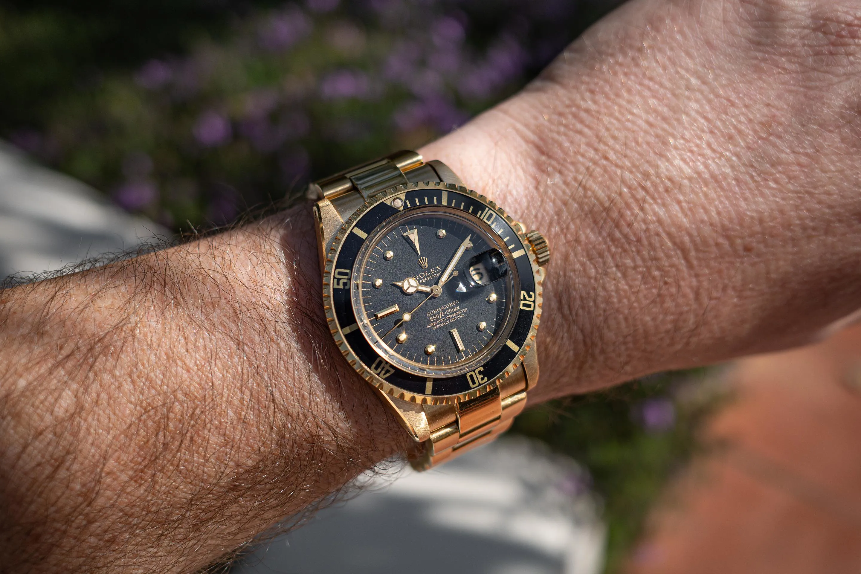 Rolex Submariner 1680 nullmm Yellow gold Black 1