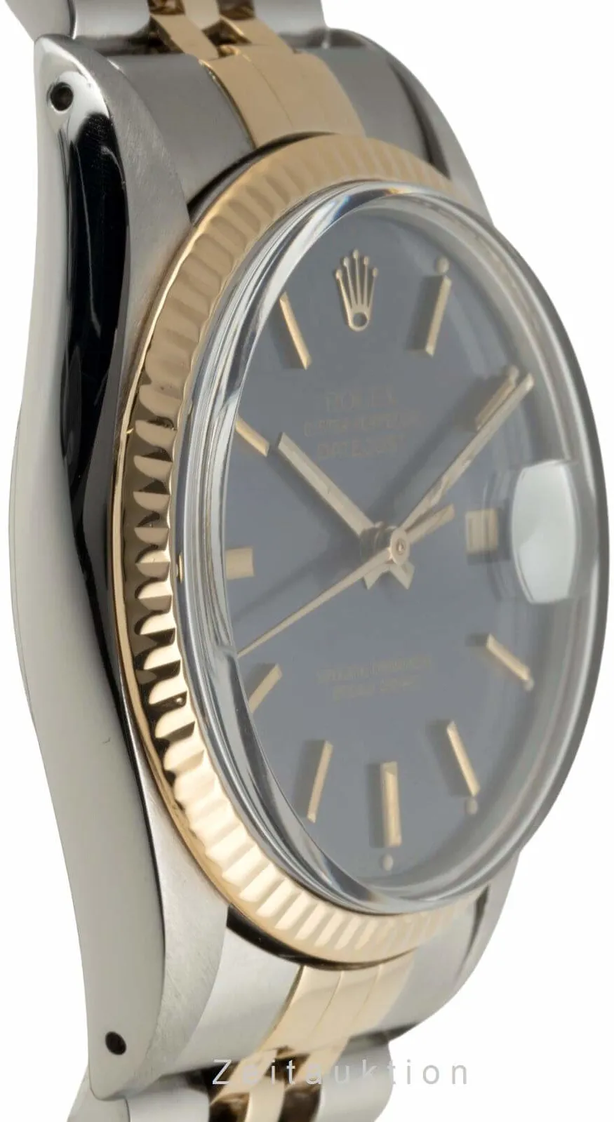 Rolex Datejust 16013 36mm Yellow gold and stainless steel Blue 6