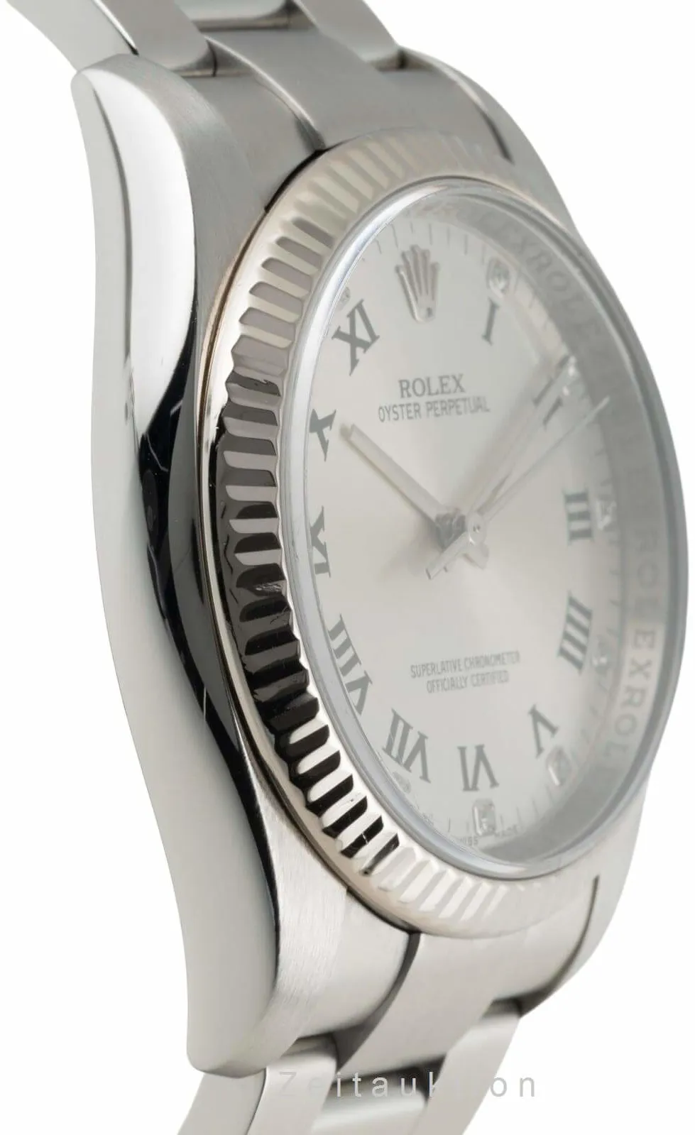 Rolex Oyster Perpetual 116034 36mm Steel & white gold Silver 6