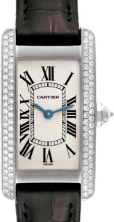 Cartier Tank Américaine WB701851 White gold Silver