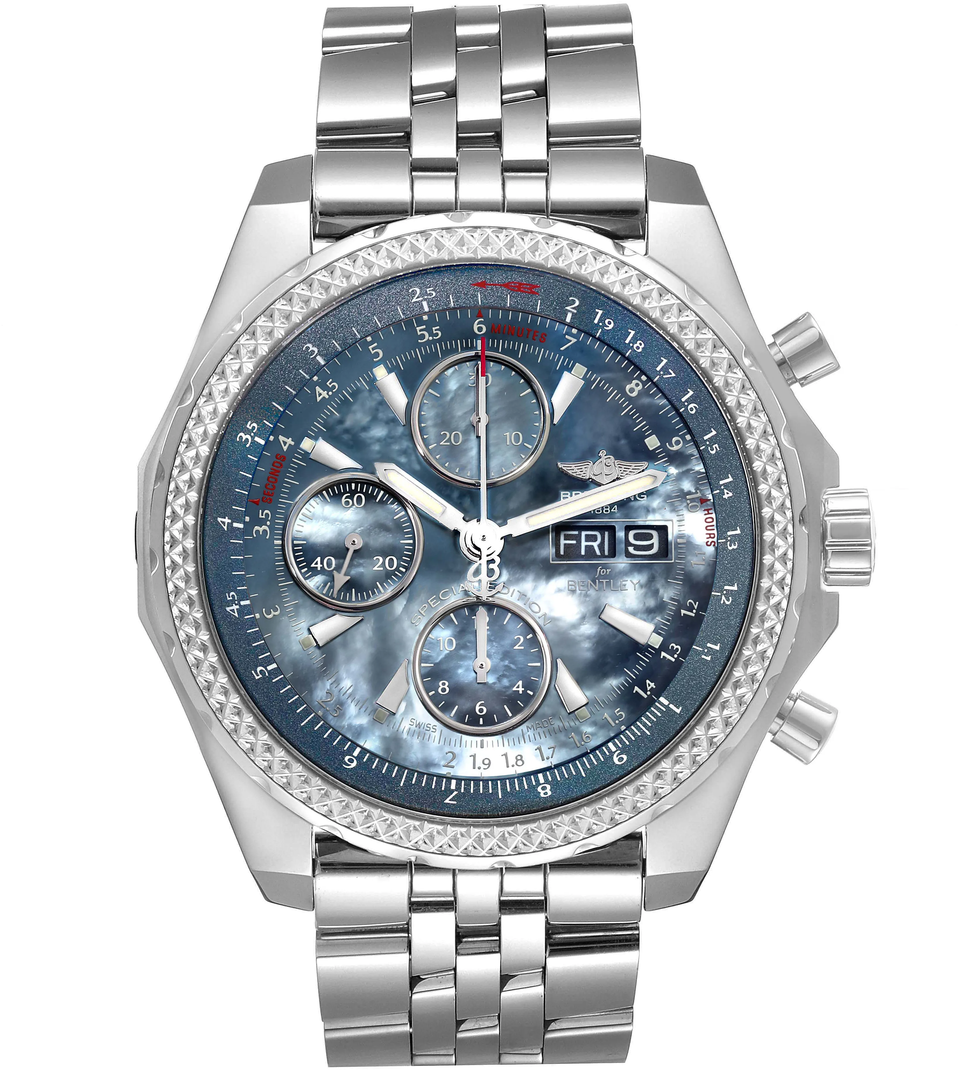 Breitling Bentley Motors A13362 45mm Stainless steel Blue