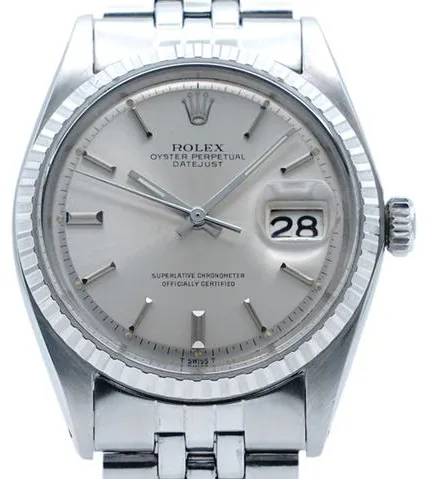 Rolex Datejust 36 1603 35.8mm Stainless steel Silver