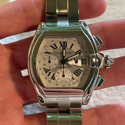 Cartier Roadster W62006X6 43mm Stainless steel Silver 6