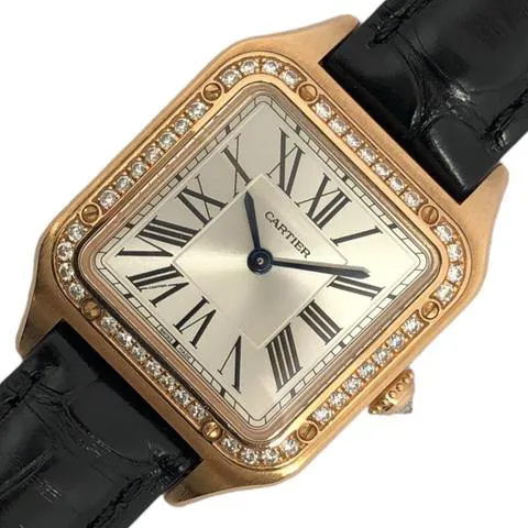 Cartier Santos Dumont WJSA0017 27.5mm Silver Silver