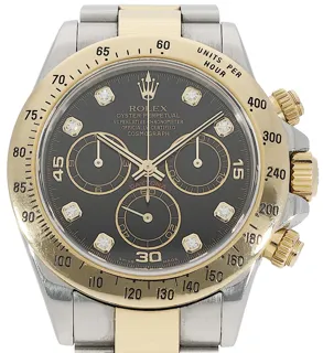 Rolex Daytona 116523 Yellow gold Schwarz