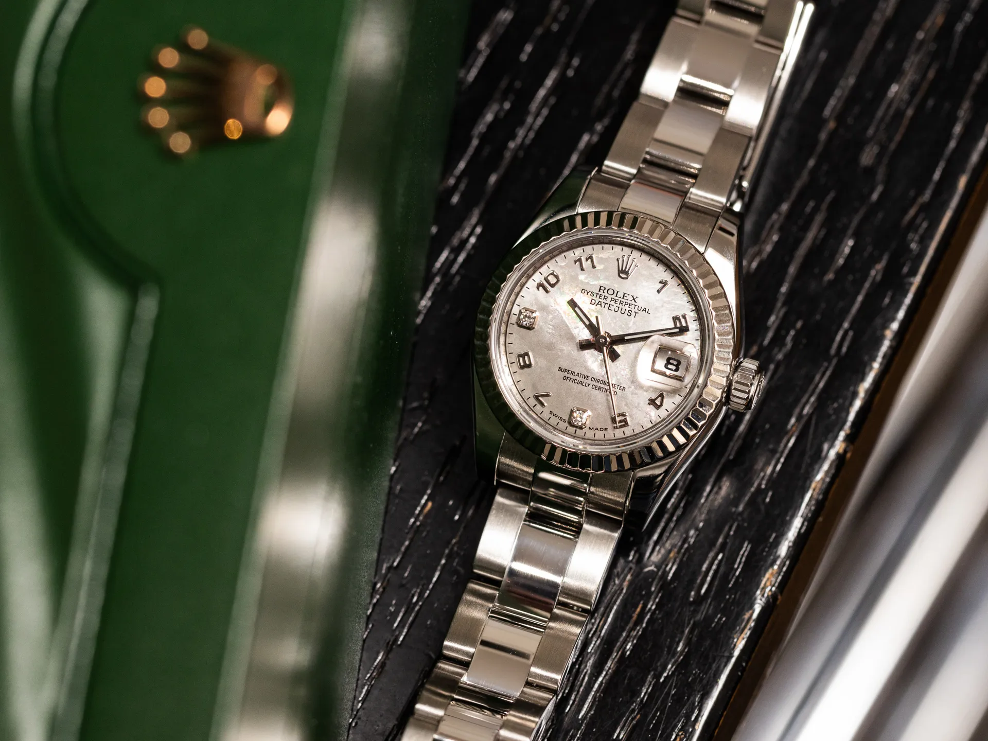 Rolex Datejust 179174 31mm Stainless steel Mother-of-pearl