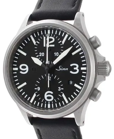 Sinn 756 / 757 756.S 40mm Stainless steel Black