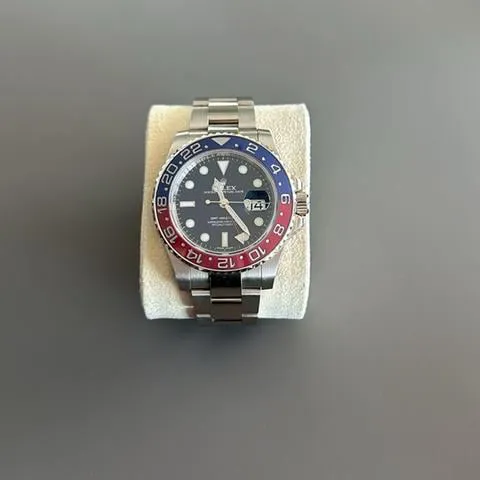 Rolex GMT-Master II 116719BLRO 40mm White gold Blue