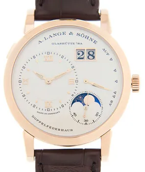 A. Lange & Söhne Lange 1 192.032 38mm Rose gold Silver