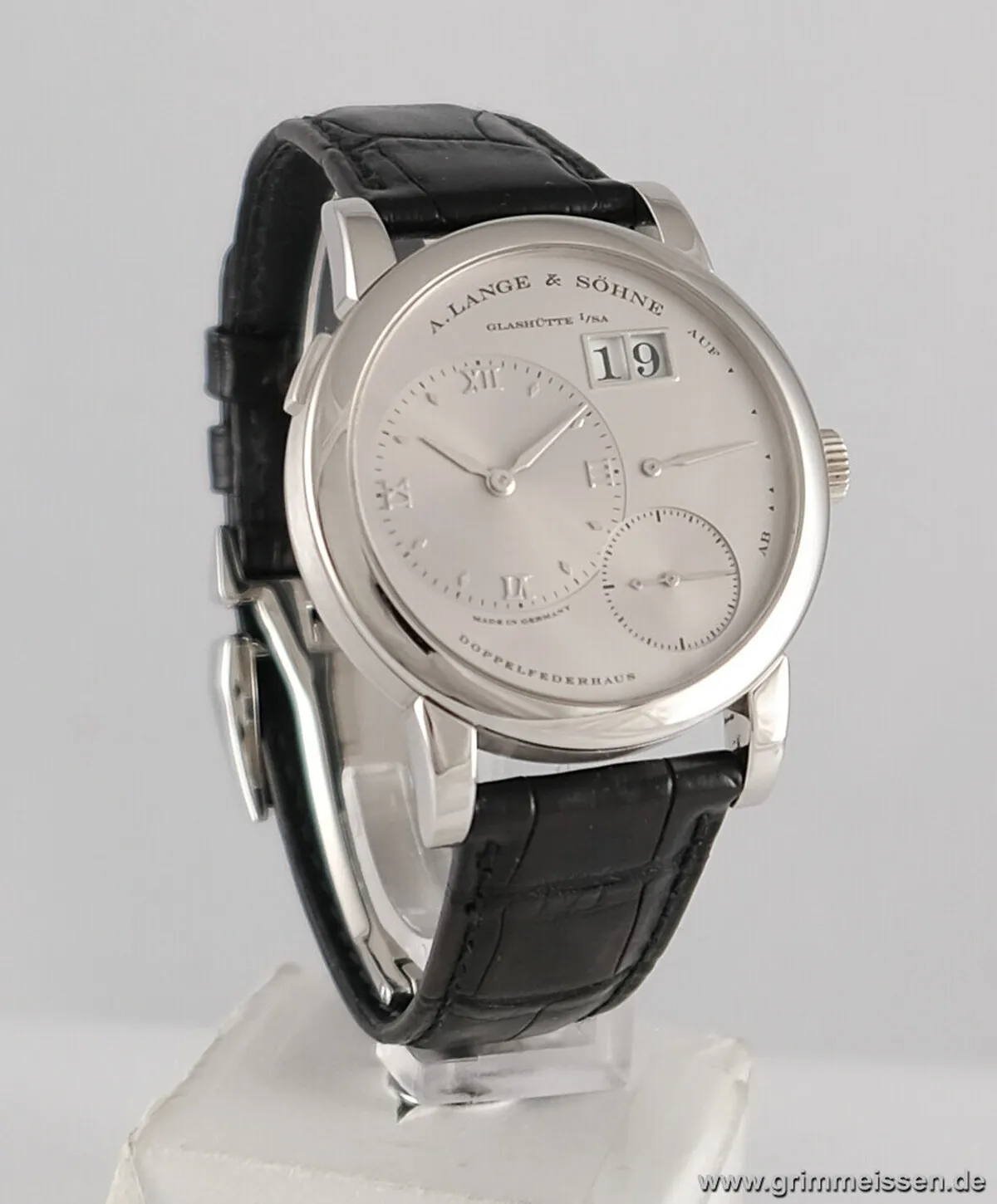 A. Lange & Söhne Lange I 101.025 38mm Platinum Silver