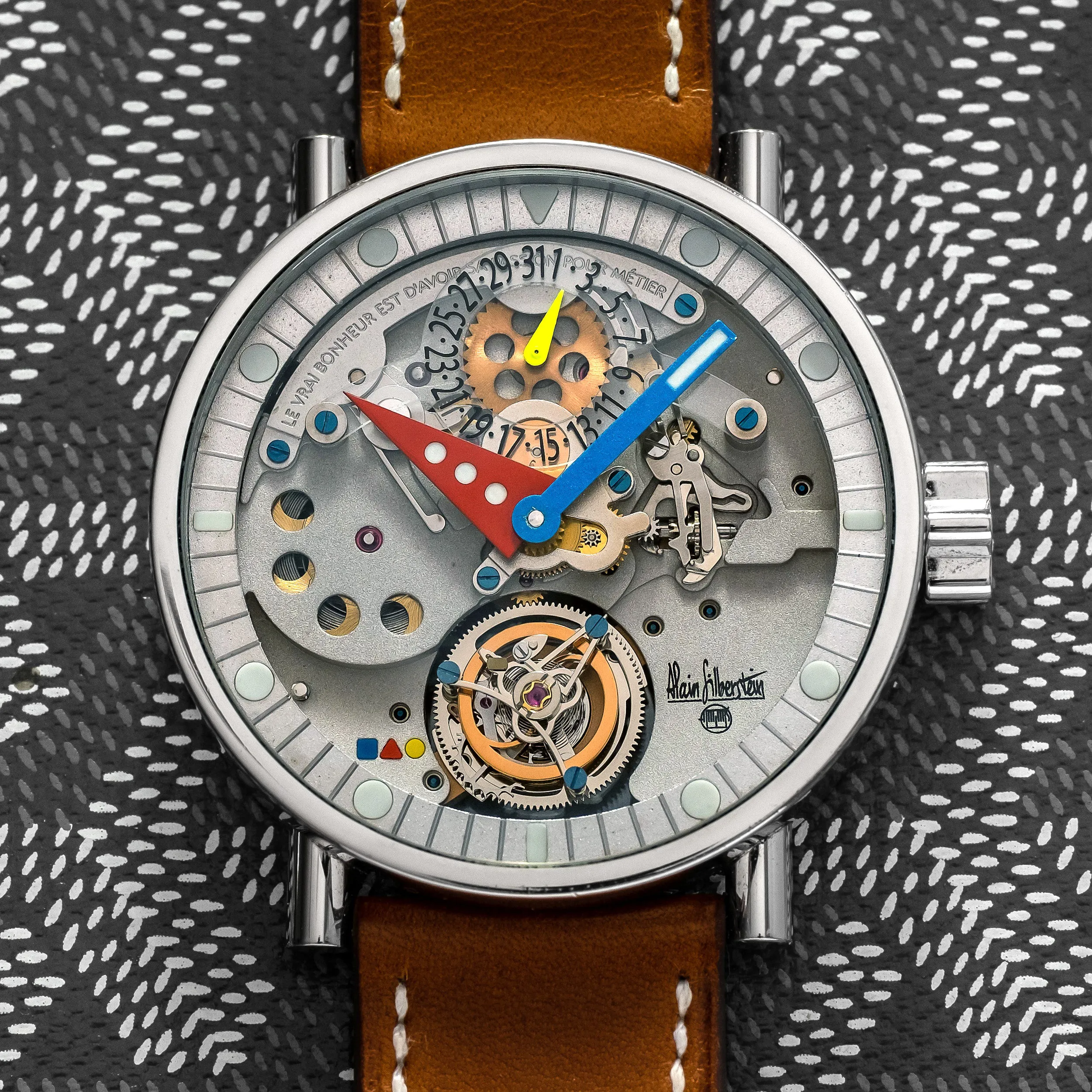 Alain Silberstein Tourbillon Volant 40mm Stainless steel