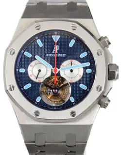 Audemars Piguet Royal Oak Tourbillon 25977ST.OO.1205ST.01 Stainless steel Blue