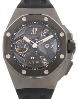 Audemars Piguet Tourbillon 26589IO.OO.D002CA.01 Ceramic and Titanium Skeletonized