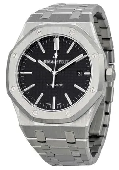 Audemars Piguet Royal Oak 15400ST.OO.1220ST.01 41mm Stainless steel Black