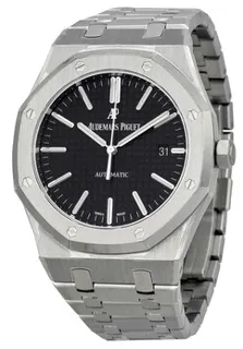 Audemars Piguet Royal Oak 15400ST.OO.1220ST.01 Stainless steel Black