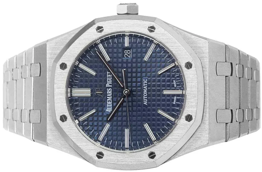 Audemars Piguet Royal Oak 15400ST.OO.1220ST.03 41mm Stainless steel Blue 1