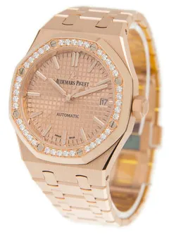 Audemars Piguet Royal Oak 15451OR.ZZ.1256OR.03 37mm Rose gold Golden 1