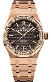 Audemars Piguet Royal Oak 15451OR.ZZ.1256OR.04 37mm Rose gold Brown