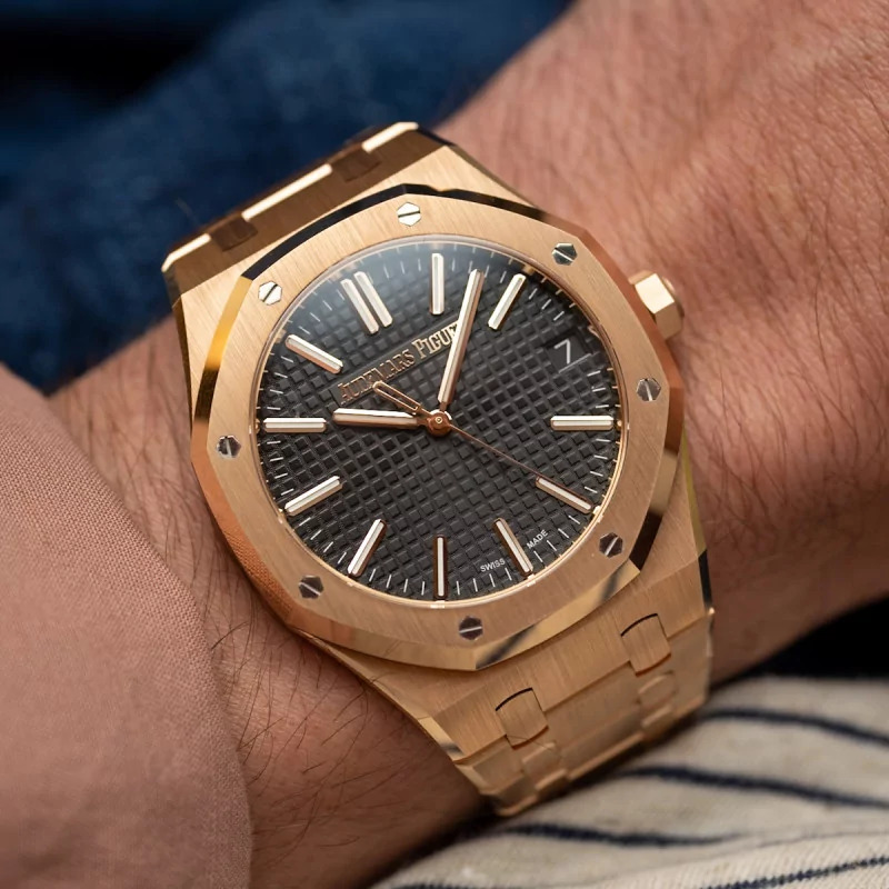 Audemars Piguet Royal Oak 15510OR.OO.1320OR.02 41mm Rose gold Black 6