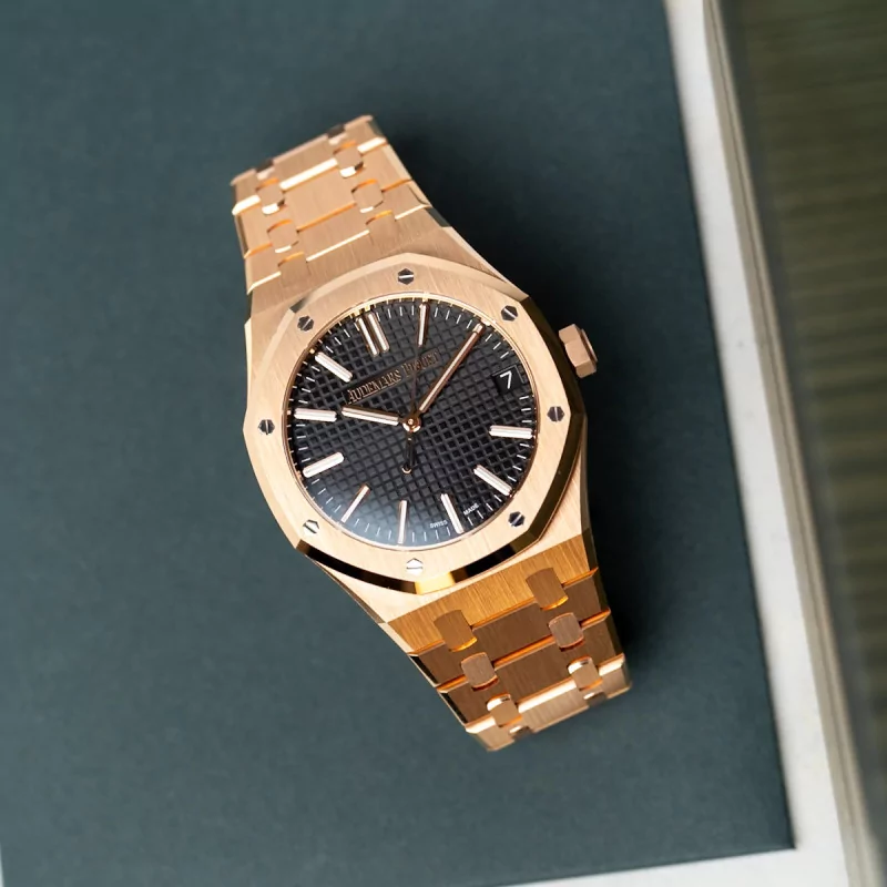 Audemars Piguet Royal Oak 15510OR.OO.1320OR.02 41mm Rose gold Black 8