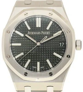 Audemars Piguet Royal Oak 15510ST.OO.1320ST.09 Stainless steel Green