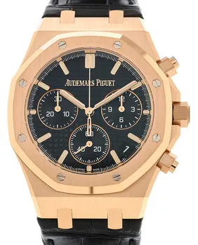 Audemars Piguet Royal Oak 26240OR.OO.D002CR.01 41mm Rose gold Black