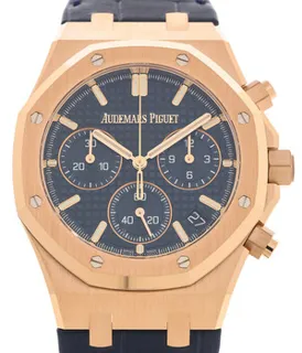 Audemars Piguet Royal Oak 26240OR.OO.D315CR.01 Rose gold Blue