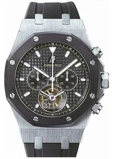 Audemars Piguet Royal Oak Tourbillon 26377SK.OO.D002CA.01 Ceramic and Stainless steel Black