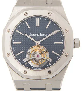 Audemars Piguet Royal Oak Tourbillon 26510ST.OO.1220ST.01 Stainless steel Blue