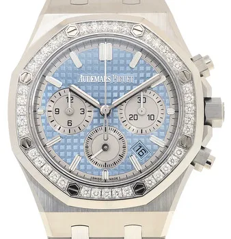 Audemars Piguet Royal Oak 26715ST.ZZ.1356ST.01 38mm Stainless steel Light blue