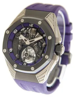 Audemars Piguet Royal Oak Concept Tourbillon 26620IO.OO.D077CA.01 42mm Titanium Multi-color 4