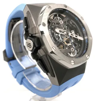 Audemars Piguet Royal Oak Concept Tourbillon 26587TI.OO.D031CA.01 44mm Titanium Skeleton 3