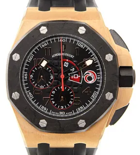 Audemars Piguet Royal Oak Offshore 26062OR.OO.A002CA.01 Carbon fiber and Ceramic and Rose gold and Titanium Black