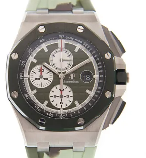 Audemars Piguet Royal Oak Offshore 26400SO.OO.A055CA.01 Stainless steel Green