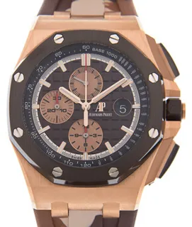 Audemars Piguet Royal Oak Offshore 26401RO.OO.A087CA.01 Rose gold Brown