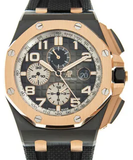 Audemars Piguet Royal Oak Offshore 26405NR.OO.A002CA.01 Rose gold and Black ceramic Gray