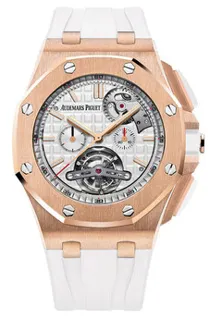 Audemars Piguet Royal Oak Offshore Tourbillon  26540OR.OO.A010CA.01 Ceramic and Rose gold White