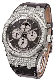 Audemars Piguet Royal Oak 25990BC.ZZ.D005CR.01 White gold and Diamond Gray