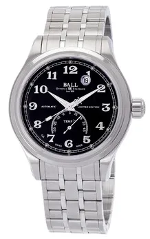 Ball Trainmaster NT1050D-SJ-BKC 41mm Stainless steel Black