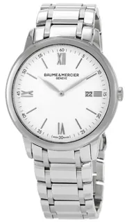 Baume & Mercier Classima 10526 Stainless steel White