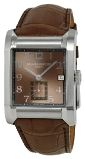 Baume & Mercier Hampton 10028 Stainless steel Brown