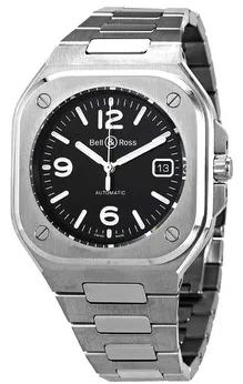 Bell & Ross Instruments BR05A-BL-ST/SST 40mm Stainless steel Black