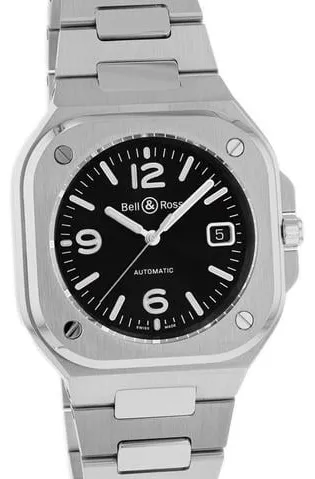 Bell & Ross Instruments BR05A-BL-ST/SST 40mm Stainless steel Black