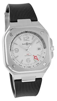 Bell & Ross Urban BR05G-SI-ST/SRB 41mm Stainless steel White