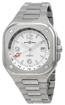 Bell & Ross Urban BR05G-SI-ST/SST 41mm Stainless steel White