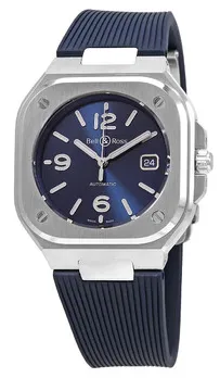 Bell & Ross BR 05 BR05A-BLU-ST/SR 40mm Stainless steel Blue