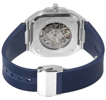 Bell & Ross BR 05 BR05A-BLU-ST/SR 40mm Stainless steel Blue 1