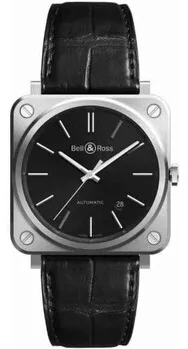 Bell & Ross BR S-92 BRS-92 39mm Stainless steel Black