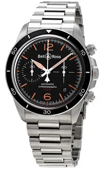 Bell & Ross Vintage BRV294-HER-ST/SST 41mm Stainless steel Black